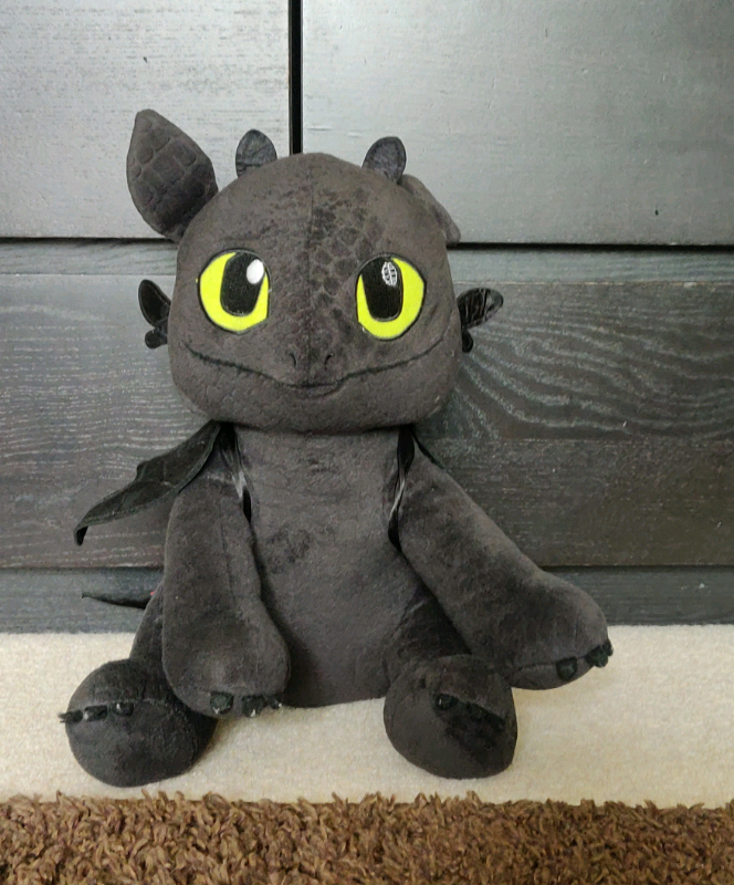 toothless teddy bear